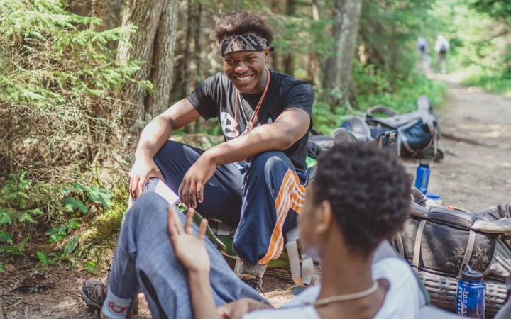 teens practice independence on canoeing and backpacking trip with outward bound